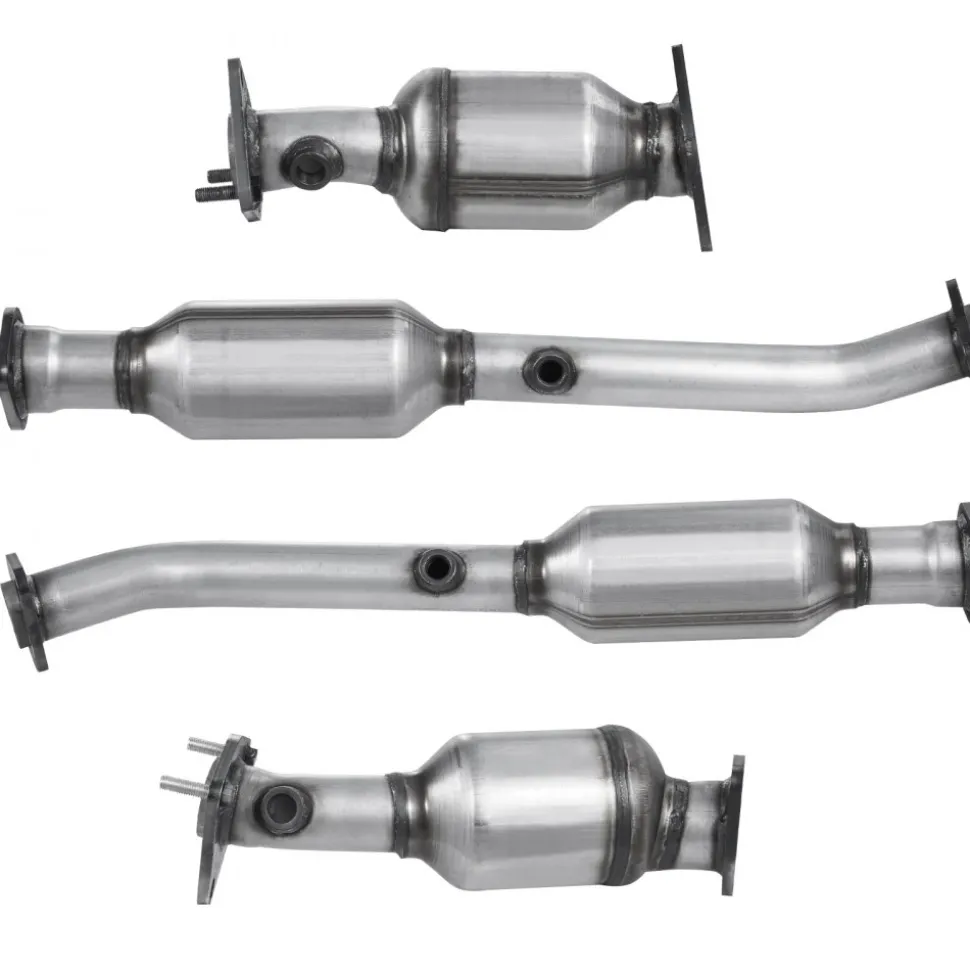 VEVOR Catalytic Converter, Compatible with Nissan Frontier NV1500 NV2500 NV3500 Pathfinder Xterra/Suzuki Equator, 4.0L V6, Front, Left, Rear, Right, Replacement OE 16399, for Exhaust Gas Purification