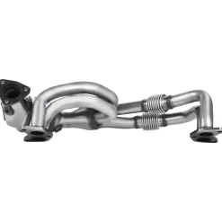 VEVOR Catalytic Converter, Compatible with Subaru Forester Impreza Legacy Outback/ SAAB 9-2X, 2.5L H4, Front, Replacement OE 16564, Stainless Steel High Flow Converter, for Exhaust Gas Purification