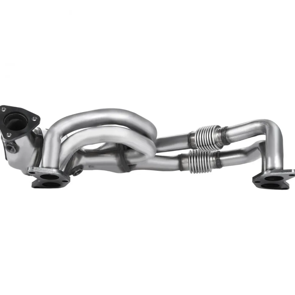 VEVOR Catalytic Converter, Compatible with Subaru Forester Impreza Legacy Outback/ SAAB 9-2X, 2.5L H4, Front, Replacement OE 16564, Stainless Steel High Flow Converter, for Exhaust Gas Purification