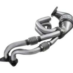 VEVOR Catalytic Converter, Compatible with Subaru Forester Impreza Legacy Outback/ SAAB 9-2X, 2.5L H4, Front, Replacement OE 16564, Stainless Steel High Flow Converter, for Exhaust Gas Purification