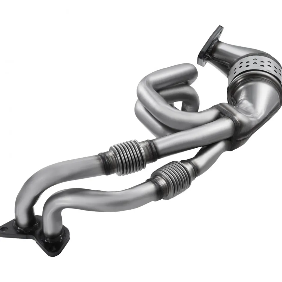 VEVOR Catalytic Converter, Compatible with Subaru Forester Impreza Legacy Outback/ SAAB 9-2X, 2.5L H4, Front, Replacement OE 16564, Stainless Steel High Flow Converter, for Exhaust Gas Purification