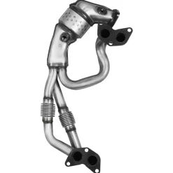 VEVOR Catalytic Converter, Compatible with Subaru Forester Impreza Legacy Outback/ SAAB 9-2X, 2.5L H4, Front, Replacement OE 16564, Stainless Steel High Flow Converter, for Exhaust Gas Purification
