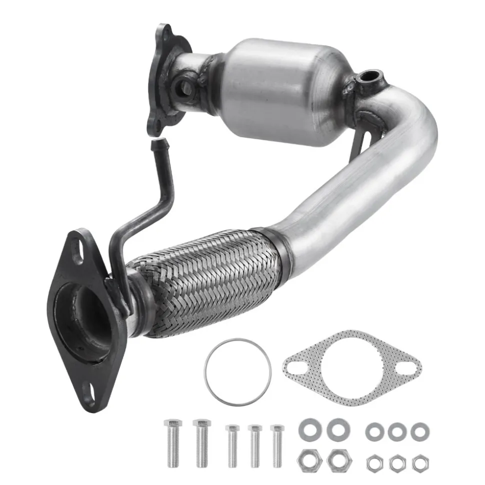 VEVOR Catalytic Converter, Compatible with Chevrolet Equinox/GMC Terrain/Chevy Captiva Sport, 2.4L L4, Front, Replacement OE 16581 16796, Stainless Steel High Flow, for Exhaust Gas Purification