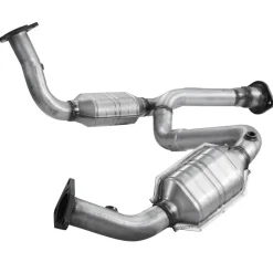 VEVOR Catalytic Converter, Compatible with Cadillac Escalade/Chevy Avalanche Silverado Suburban Tahoe/GMC Sierra Yukon, 4.3L V6, 4.8L/5.3L V8, Front, Left, Right, Replacement OE 15756278, 50366