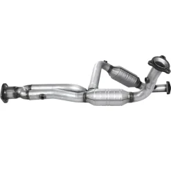 VEVOR Catalytic Converter, Compatible with Cadillac Escalade/Chevy Avalanche Silverado Suburban Tahoe/GMC Sierra Yukon, 4.3L V6, 4.8L/5.3L V8, Front, Left, Right, Replacement OE 15756278, 50366