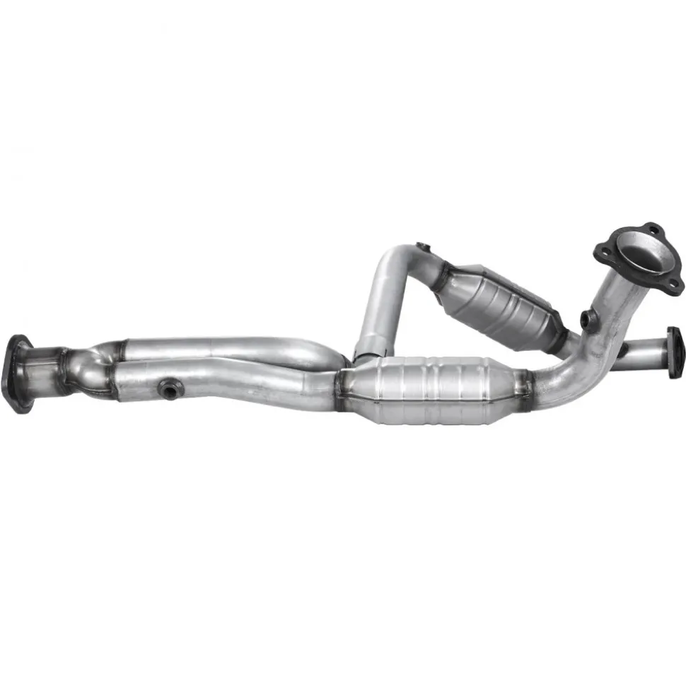 VEVOR Catalytic Converter, Compatible with Cadillac Escalade/Chevy Avalanche Silverado Suburban Tahoe/GMC Sierra Yukon, 4.3L V6, 4.8L/5.3L V8, Front, Left, Right, Replacement OE 15756278, 50366