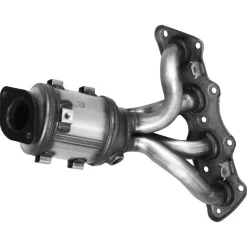 VEVOR Catalytic Converter, Compatible with Kia Soul Rio/Hyundai Veloster Accent, 1.6L L4, Front, Replacement OE 674-891, 16680, Stainless Steel High Flow Converter, for Exhaust Gas Purification