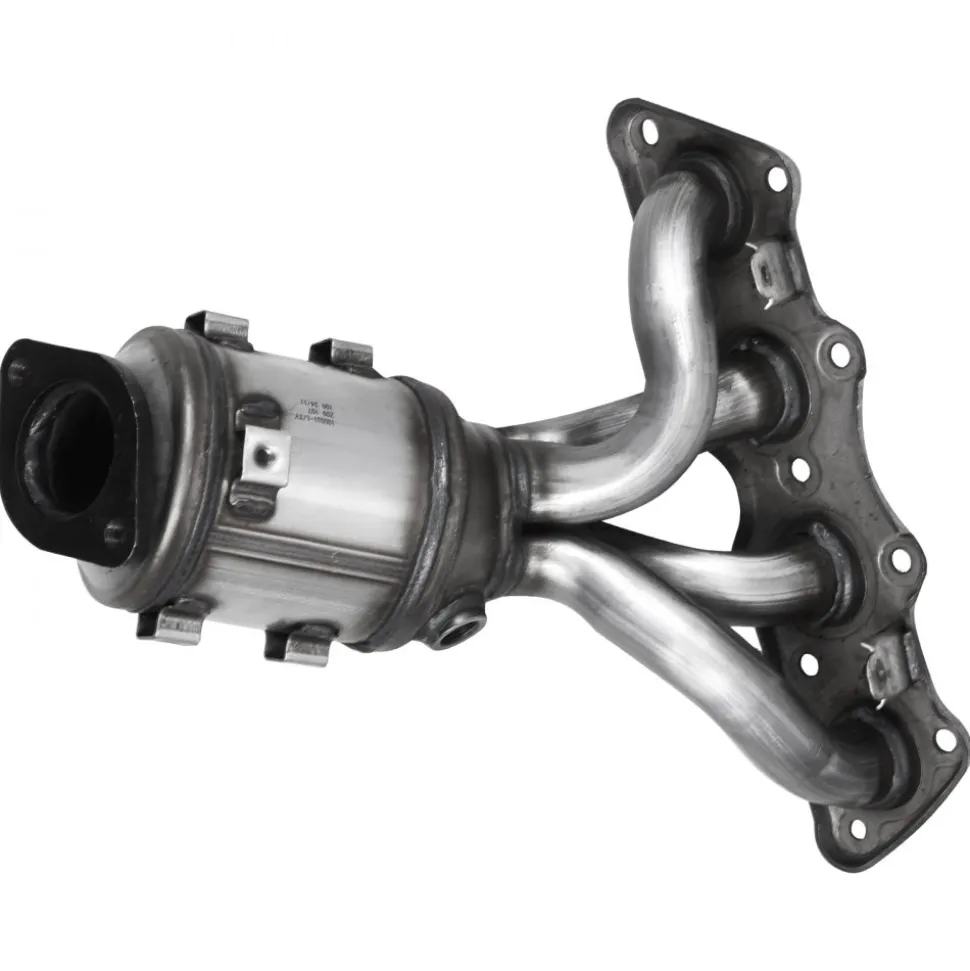 VEVOR Catalytic Converter, Compatible with Kia Soul Rio/Hyundai Veloster Accent, 1.6L L4, Front, Replacement OE 674-891, 16680, Stainless Steel High Flow Converter, for Exhaust Gas Purification