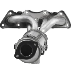 VEVOR Catalytic Converter, Compatible with Kia Soul Rio/Hyundai Veloster Accent, 1.6L L4, Front, Replacement OE 674-891, 16680, Stainless Steel High Flow Converter, for Exhaust Gas Purification