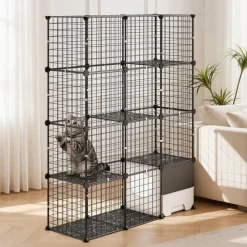 VEVOR Cat Cage 4-Tier 40.98
