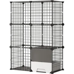 VEVOR Cat Cage 3-Tier 28