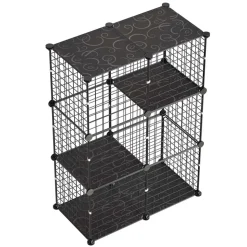 VEVOR Cat Cage 3-Tier 28