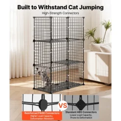 VEVOR Cat Cage 3-Tier 28