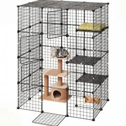VEVOR Cat Cage 4-Tier 40.98