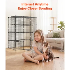 VEVOR Cat Cage 4-Tier 40.98