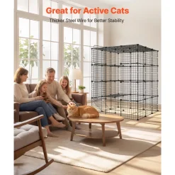 VEVOR Cat Cage 4-Tier 40.98