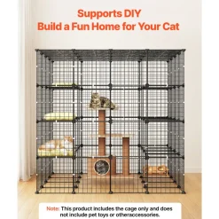 VEVOR Cat Cage 4-Tier 55