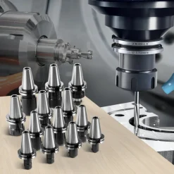 VEVOR CAT40 Collet Holder ER 16/32 Collet Set, 35 PCs, SLN FMB ER16/32 APU Tool Holders Spring Steel Collet Chucks with 10 Pull Studs and 3 Wrenches, for Milling Machine Drill Presses Boring Machine
