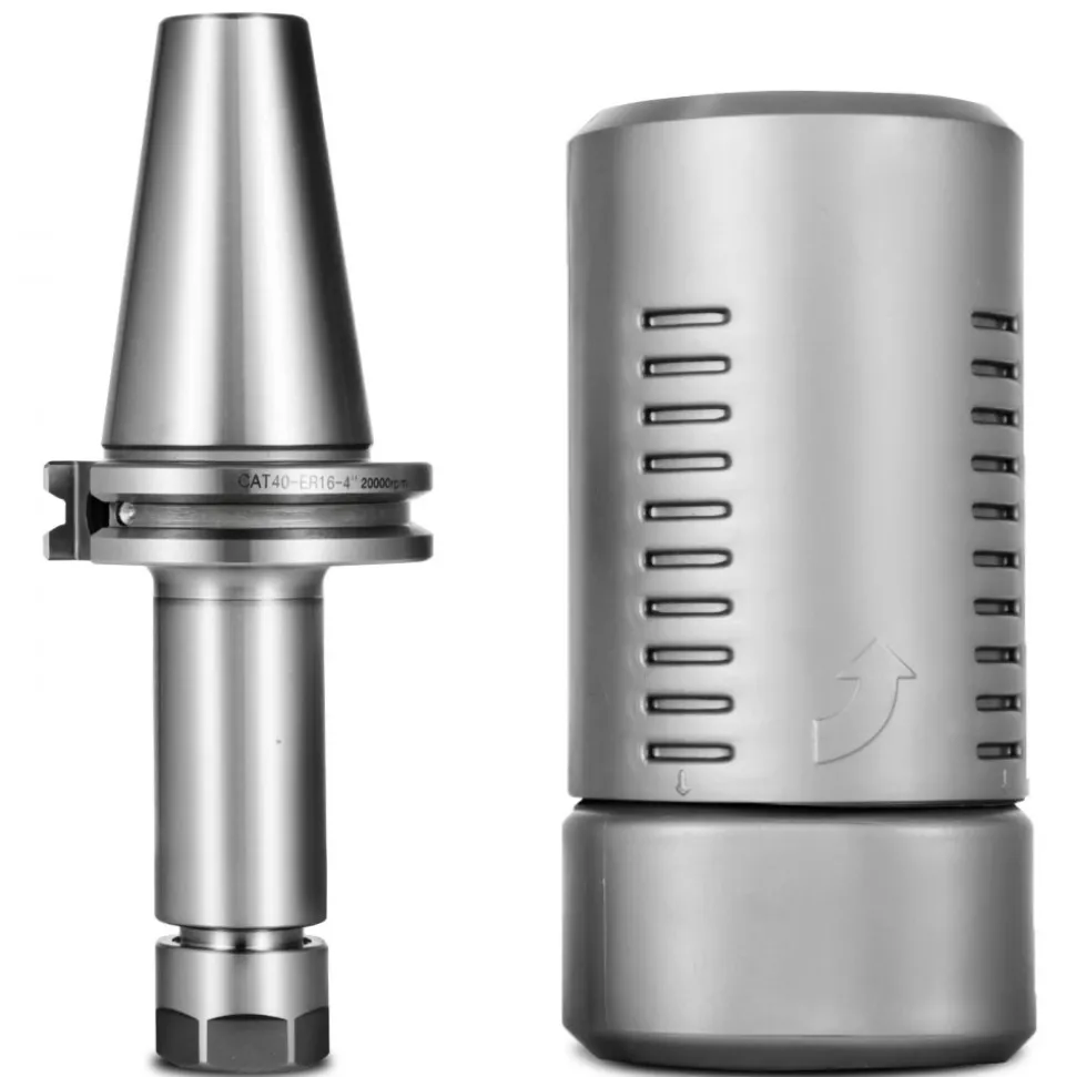VEVOR CAT40-ER16 COLLET CHUCK--4 CHUCKS Tool Holder Set 100mm