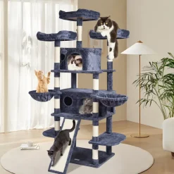 VEVOR Cat Tree for Indoor Cats, 68.5