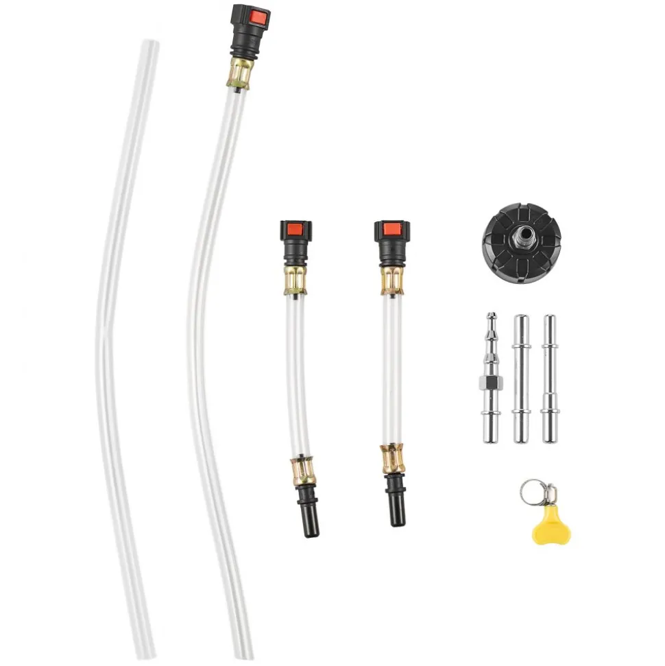 VEVOR 1500CC Fluid Extractor, Manual Automotive Fluid Pump Extractor, Oil Syringe with Long Hose and Extension Tubes Easy Oil Change, Suction Pump for Lawn Mowers Cars Ships Golf Carts Motorcycles