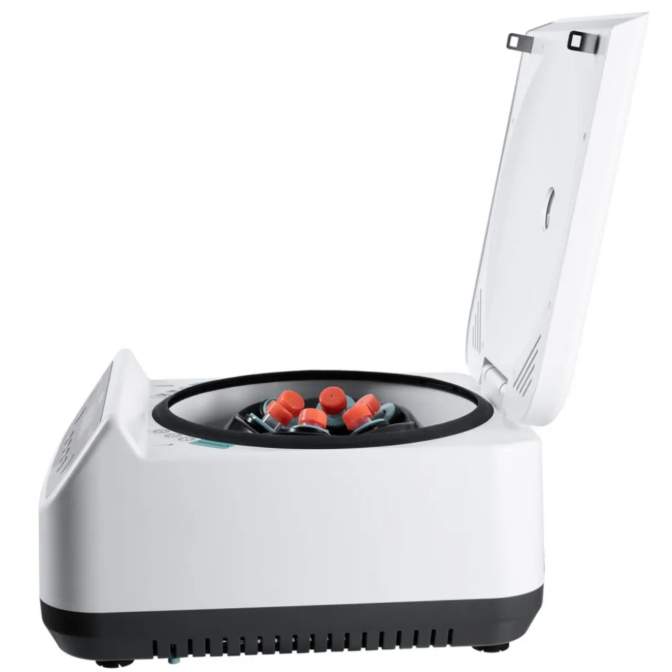 VEVOR Centrifuge Machine, 100-2100xg RCF Electric Laboratory Centrifuge Machine with 1 Rotor for 2/5/10/15/50ml Tube Capacity, Low Speed 500-4000rpm with Timer, Widely Used in Various Experiments