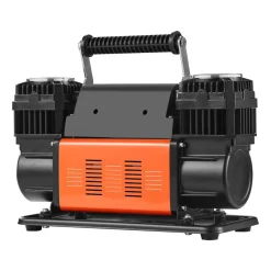 VEVOR 10.6 CFM Heavy Duty Air Compressor, 30s Fast Inflation | Dual-Cylinder Portable Tire Inflator, 12V 150PSI Offroad Air Pump with Adapters for Trucks Car SUV 4 x 4 Vehicle RV