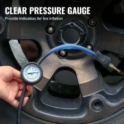 VEVOR 10.6 CFM Heavy Duty Air Compressor, 30s Fast Inflation | Dual-Cylinder Portable Tire Inflator, 12V 150PSI Offroad Air Pump with Adapters for Trucks Car SUV 4 x 4 Vehicle RV
