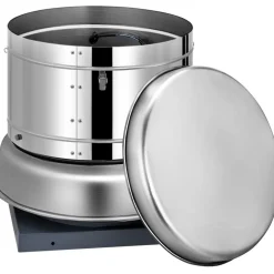 VEVOR 2400 CFM Roof Fan Up-blast Restaurant Exhaust Fan High Speed Direct Drive Up-blast Exhaust Fan 250W