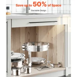 VEVOR Chafing Dish Buffet Set, 8 Qt 4 Pack, Stainless Steel Chafer with 2 Full Size and 4 Half Size Pans, Rectangle Catering Warmer Server with Lid Water Pan Stand, for Weddings Parties Banquets, Gold
