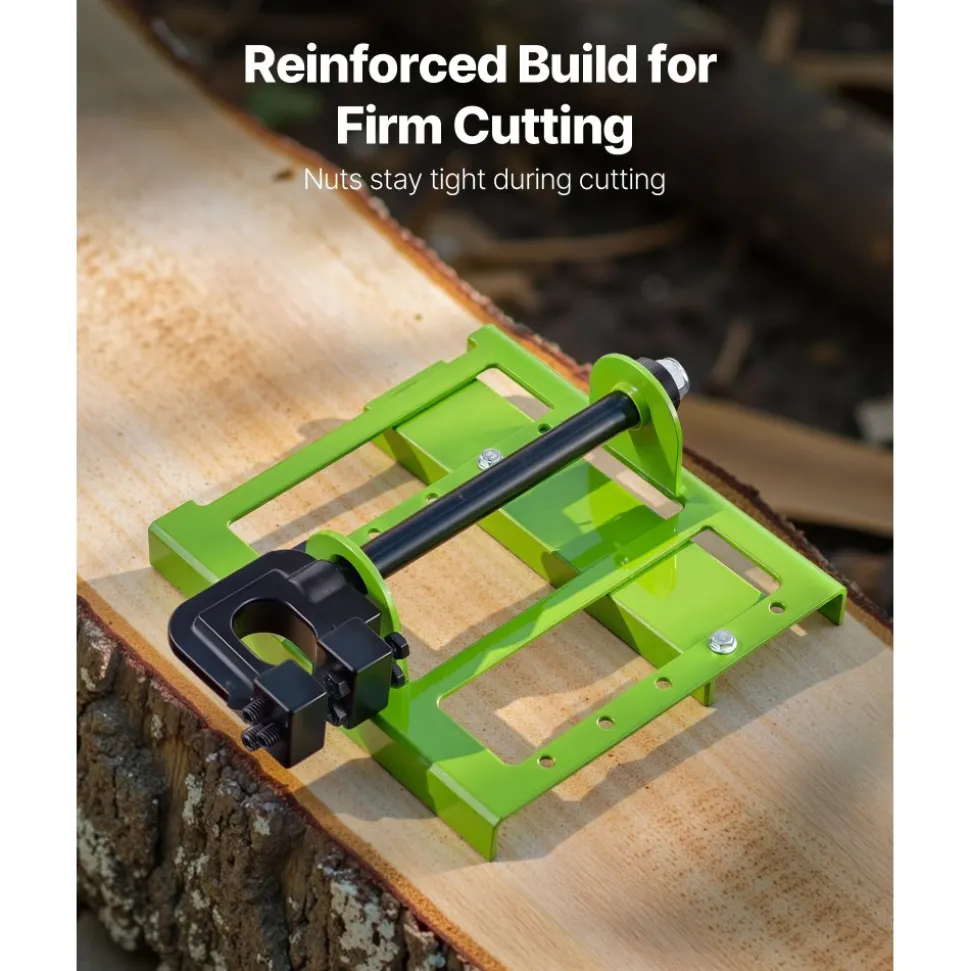 VEVOR Chainsaw Mill, Adjustable 2-6 in Width, Vertical Lumber Cutting Guide, Portable Timber Chainsaw Attachment, Heavy Duty Cast Iron Sawmill Tool Cutting Supplies for Builders Woodworkers