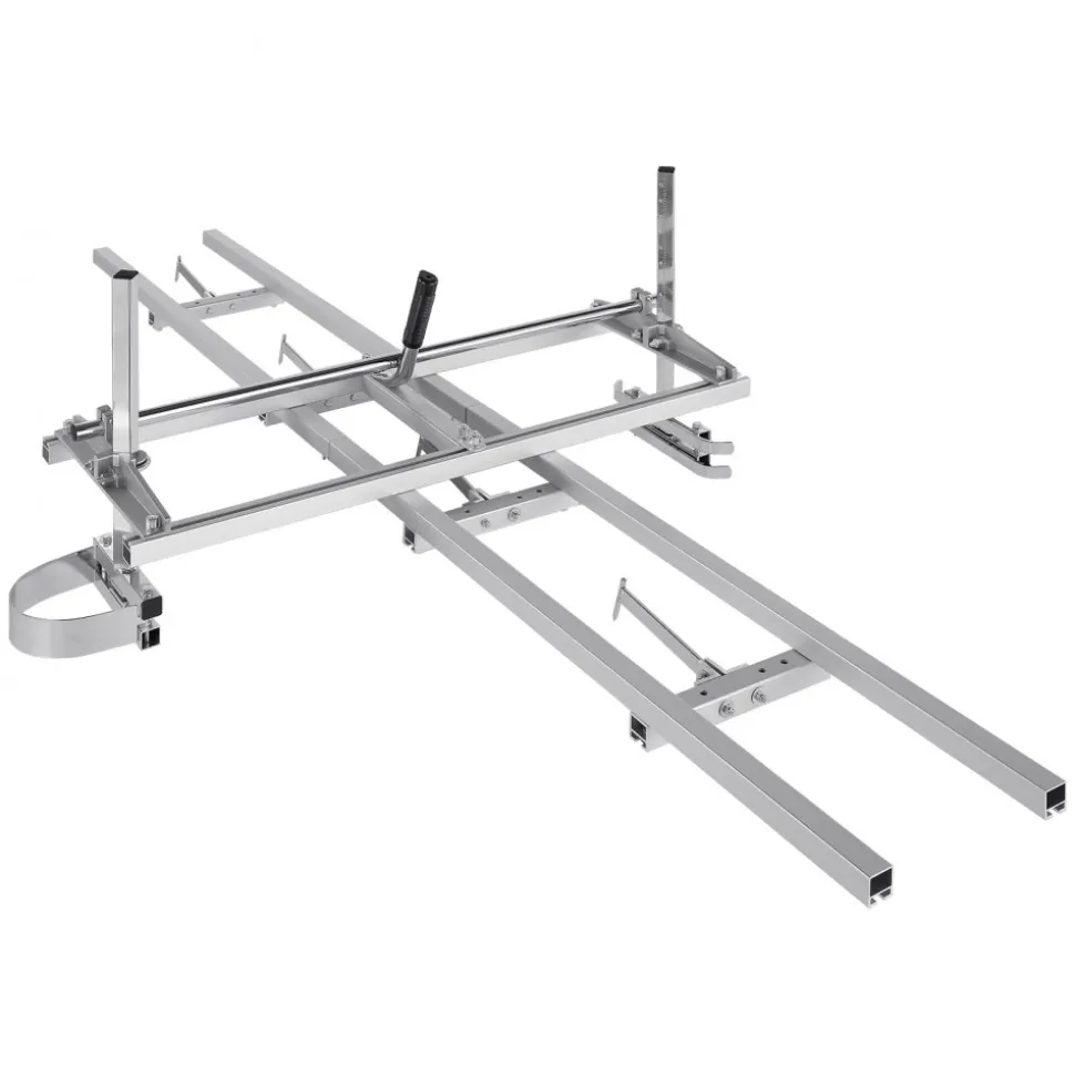 VEVOR Chainsaw Mill and Rail Mill Guide System, Portable Sawmill 14"-36" Guide Bar, 9ft Aluminum Saw Milling Rail Guide with Chainsaw Planking Mill for Woodworkers and Carpenters