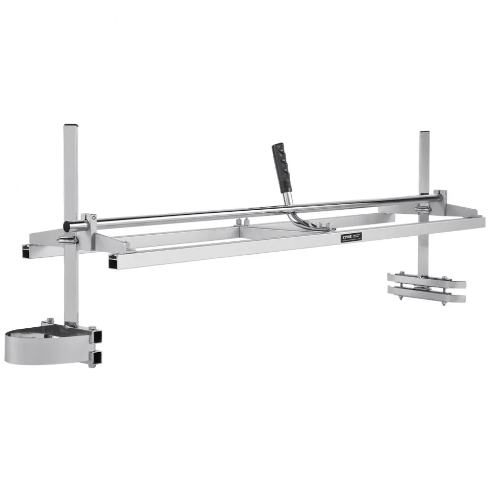 VEVOR Chainsaw Mill, Portable Sawmill 14"-48" Guide Bar, Galvanized Steel Chainsaw Planking Mill with 0.2"-11.81" Cutting Thickness, Wood Lumber Cross Cutting Saw Mill for Builders and Woodworkers