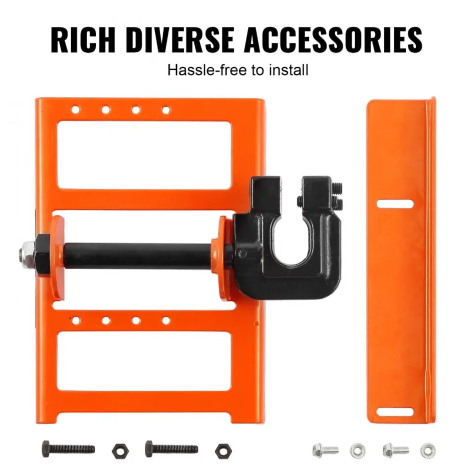VEVOR Chainsaw Mill, Vertical Lumber Cutting Guide with 2"-6" Cutting Width, Cast Iron Portable Timber Chainsaw Attachment, Lightweight Wood Timber Milling Attachment for Builders and Woodworkers