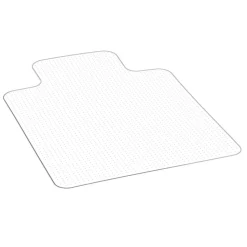 VEVOR Chair Mat with Lip, 36 x 48-inch Office Chair Mat for Low Pile Carpeted Floors, Clear Floor Protector Rug with Studded, Non-Slip & Easy to Clean, Smooth Glide Under Desk Rug for Home Office