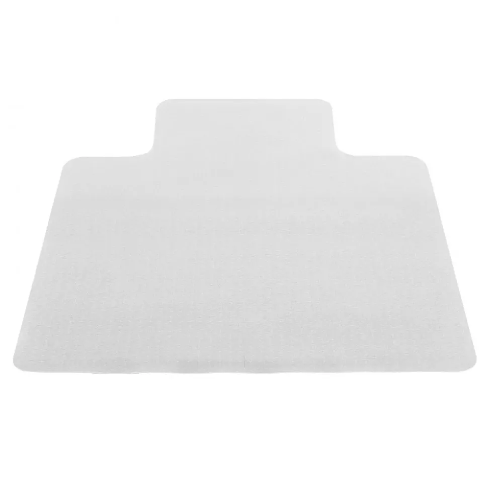 VEVOR Chair Mat with Lip, 36 x 48-inch Office Chair Mat for Low Pile Carpeted Floors, Clear Floor Protector Rug with Studded, Non-Slip & Easy to Clean, Smooth Glide Under Desk Rug for Home Office