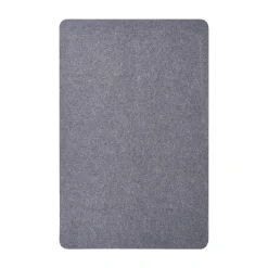 VEVOR Chair Mat, 55 x 35-inch Office Chair Mat for Hard Floors, Floor Protector for Rolling Chairs, Polyester Surface, Non-Slip & Easy to Clean, Smooth Glide Under Desk Rug for Home Office (Dark Grey)