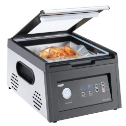 VEVOR Chamber Vacuum Sealer, 380W Vacuum Pump Power, Sealing Bag Packing Machine for Wet Foods, Meat, Compact Design with 11.5 in Sealing Length, Ideal Commercial Sealer for Professional and Home Use