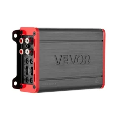 VEVOR 4 Channel Car Audio Amplifier 2 Ohm Stable Bridgeable Class D Full Range Amp Max Power 4 x 120W @ 4 Ohm / 4 x 200W @ 2 Ohm for Car SUV Truck Off-Road