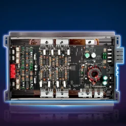 VEVOR 4 Channel Car Audio Amplifier 2 Ohm Stable Bridgeable Class A/B Full Range Amp Max Power 4 x 200W @ 4 Ohm / 4 x 400W @ 2 Ohm for Car SUV Truck Off-Road