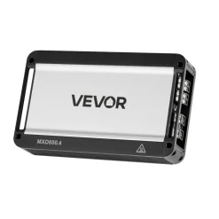 VEVOR 4 Channel Car Audio Amplifier 2 Ohm Stable Bridgeable Class A/B Full Range Amp Max Power 4 x 250W @ 4 Ohm / 4 x 500W @ 2 Ohm for Car SUV Truck Off-Road