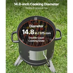 VEVOR Charcoal Smoker, 16