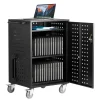 VEVOR Charging Cart, 32 Device Mobile Charging Station, Up to 15.6 in Screen Size, Office and Classroom Mobile Charging Cart, for Chromebook, Tablet and Laptop