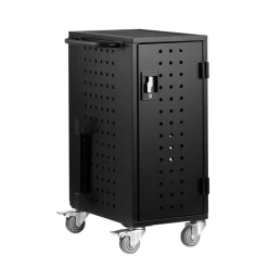 VEVOR Charging Cart, 16 Device Mobile Charging Station, Up to 15.6 in Screen Size, Office and Classroom Mobile Charging Cart, for Chromebook, Tablet and Laptop