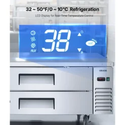 VEVOR Chef Base Refrigerator, 52