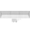 VEVOR Chicken Tunnels, 118.1 x 28 x 24.2 inch (LxWxH) Chicken Tunnels for Yard, Portable Chicken Tunnels for Outside Easy Installation, Chicken Coop Run, Suitable for Chickens, Ducks, Rabbits
