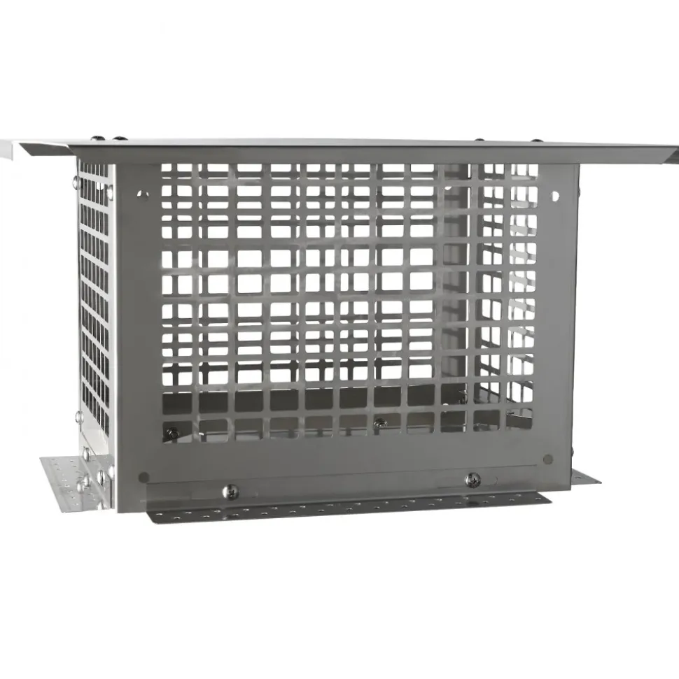 VEVOR Chimney Cap, 13 x 9 inch, 304 Stainless Steel Fireplace Chimney Cover, Not Easily Toppled & Practical Accessories & Easy Installation, Fits Mesh Flue Covers Outside Clay Flue Shingles, Silver