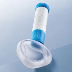 VEVOR Choking Rescue Device, Portable Airway Clear Anti Choking Suction Device with 4 Multi-size Masks and 1 Storage Bag, First Aid Kit for Removing Blocked Objects, for Home, School, Travel