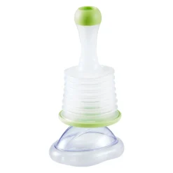 VEVOR Choking Rescue Device, Portable Airway Clear Anti Choking Suction Device with 5 Multi-size Masks and 1 Storage Bag, First Aid Kit for Removing Blocked Objects, for Home, School, Travel