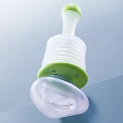 VEVOR Choking Rescue Device, Portable Airway Clear Anti Choking Suction Device with 5 Multi-size Masks and 1 Storage Bag, First Aid Kit for Removing Blocked Objects, for Home, School, Travel